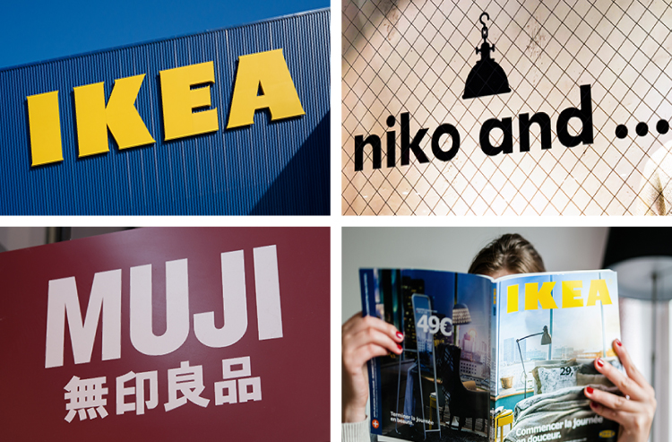 家具ブランドのロゴ一覧