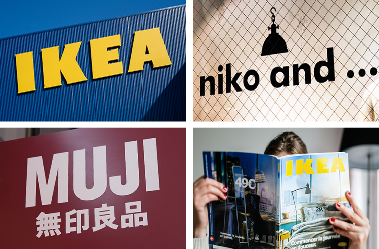 家具ブランドのロゴ一覧